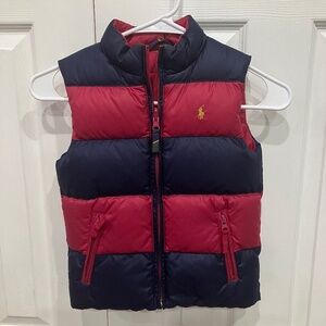 Ralph Lauren Girls Puffer Vest Sz 7